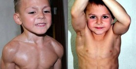 FOTO // Ce face și cum arată Giuliano Stroe, cel mai puternic copil din lume, la 17 ani. De nerecunoscut